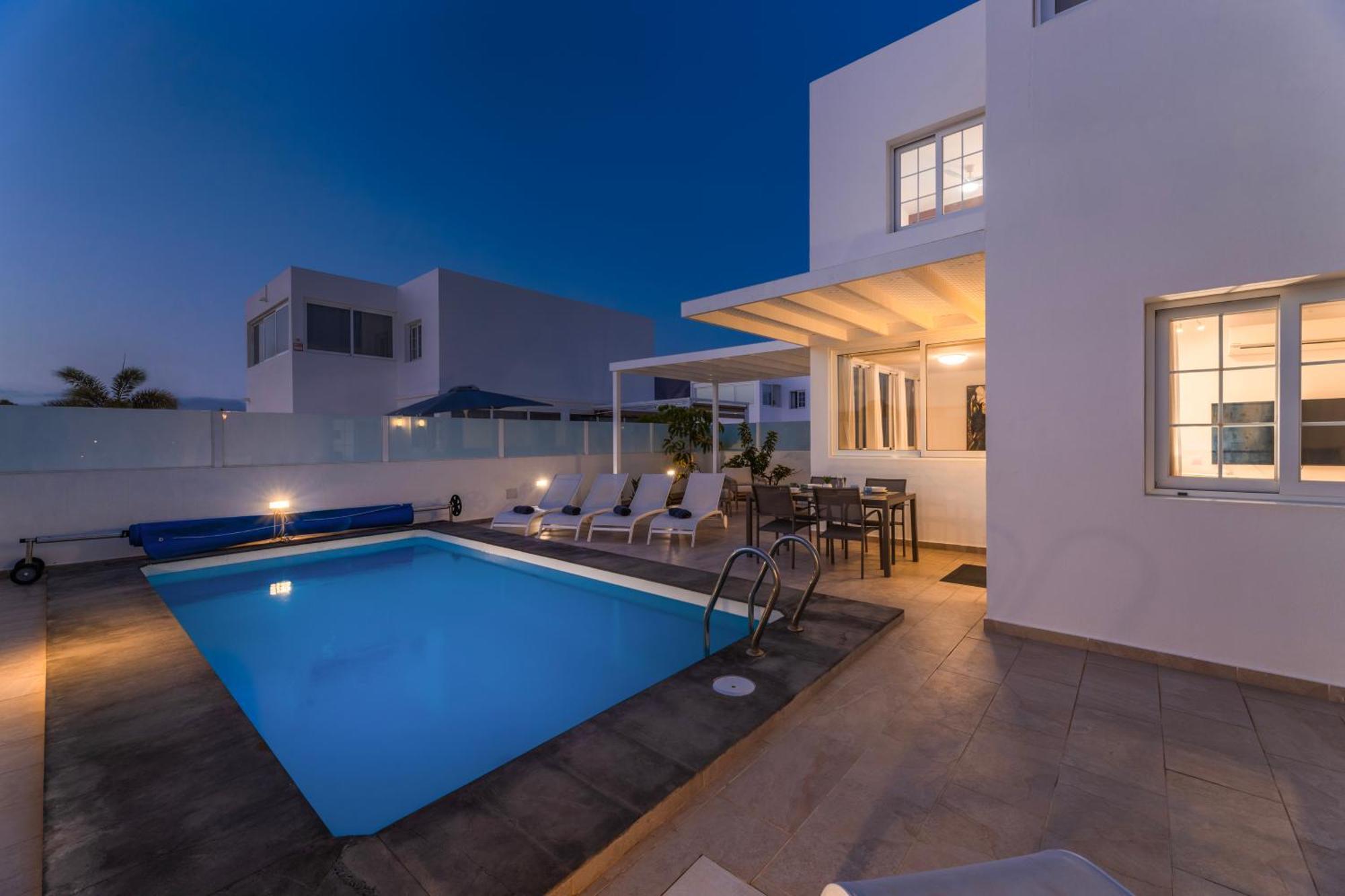 Villa Atlantica - Heated Pool In Playa Blanca Eksteriør bilde