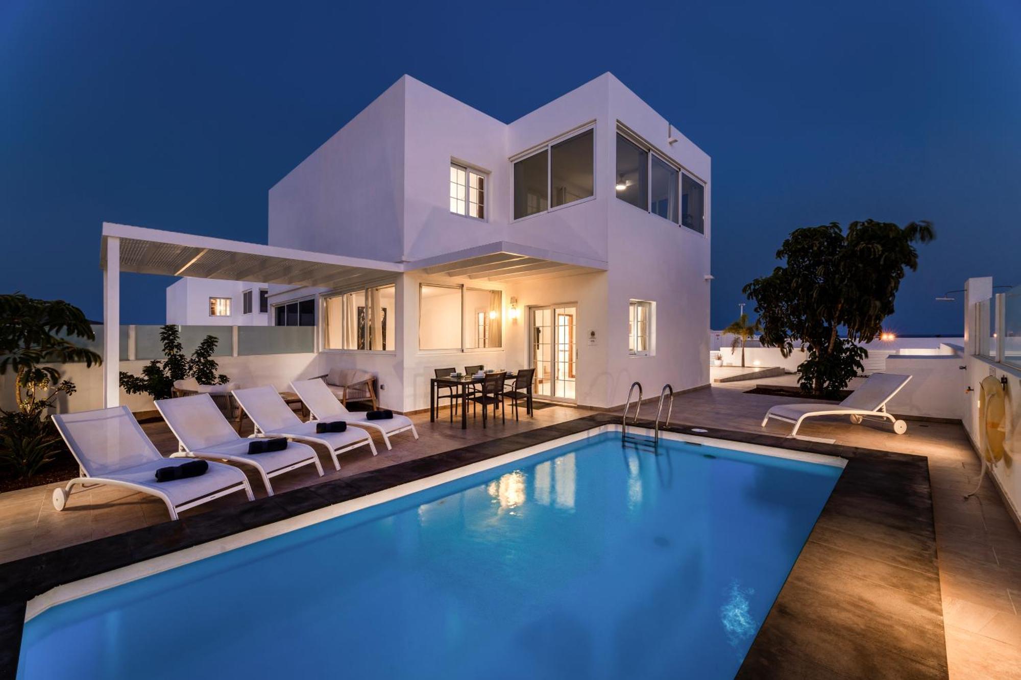 Villa Atlantica - Heated Pool In Playa Blanca Eksteriør bilde