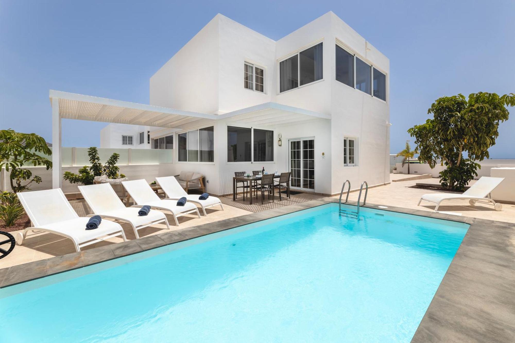 Villa Atlantica - Heated Pool In Playa Blanca Eksteriør bilde