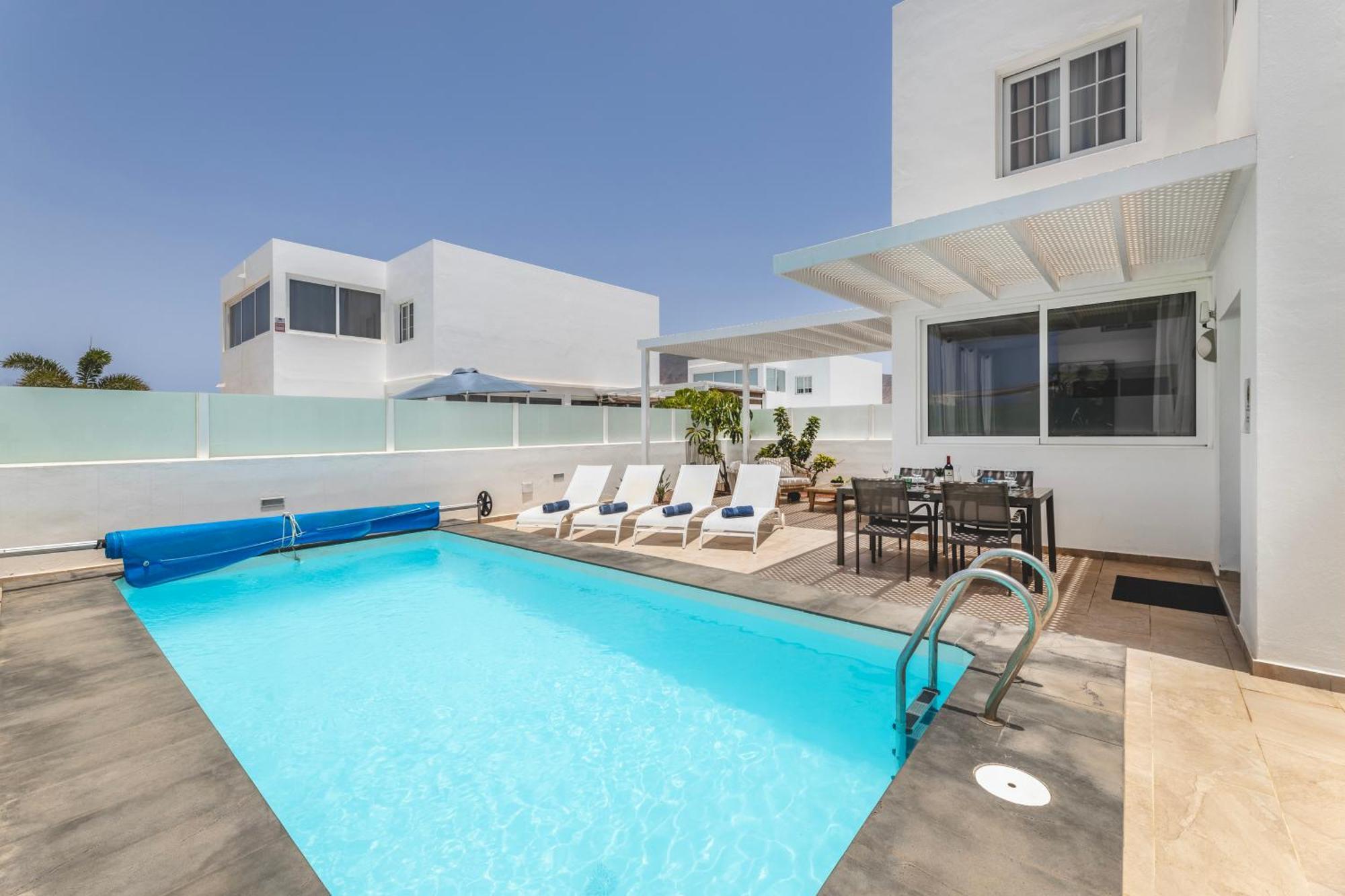Villa Atlantica - Heated Pool In Playa Blanca Eksteriør bilde