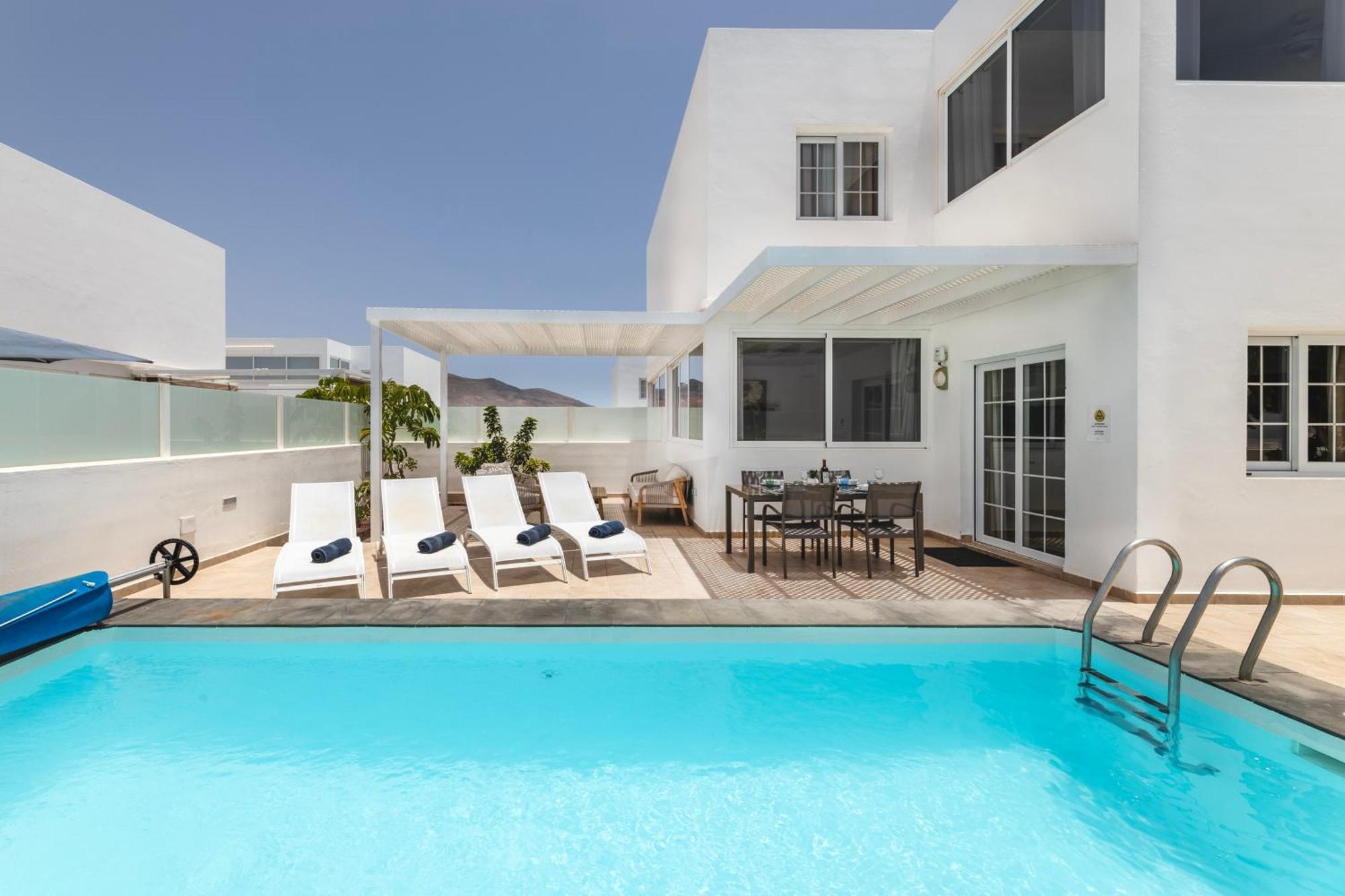 Villa Atlantica - Heated Pool In Playa Blanca Eksteriør bilde