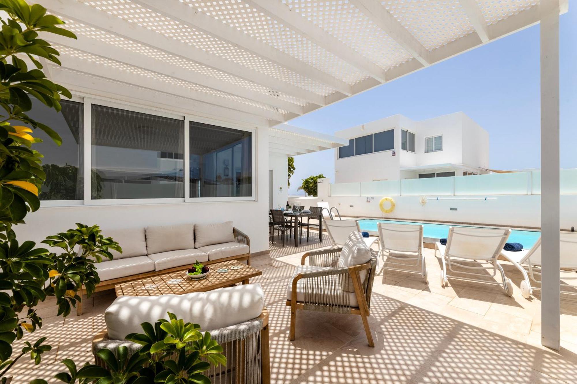 Villa Atlantica - Heated Pool In Playa Blanca Eksteriør bilde